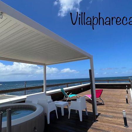 Villa Phare Caraibes Guadeloupe - Rooftop Jacuzzi & Ocean View Le Moule Exterior photo