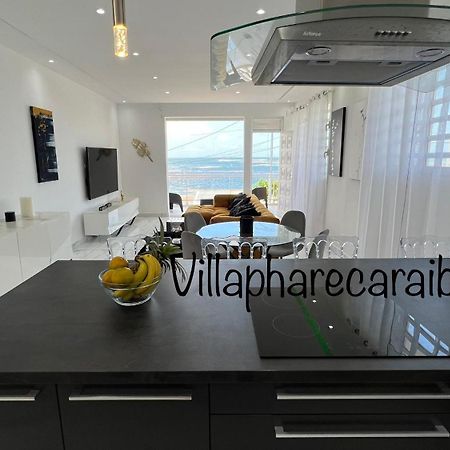 Villa Phare Caraibes Guadeloupe - Rooftop Jacuzzi & Ocean View Le Moule Exterior photo