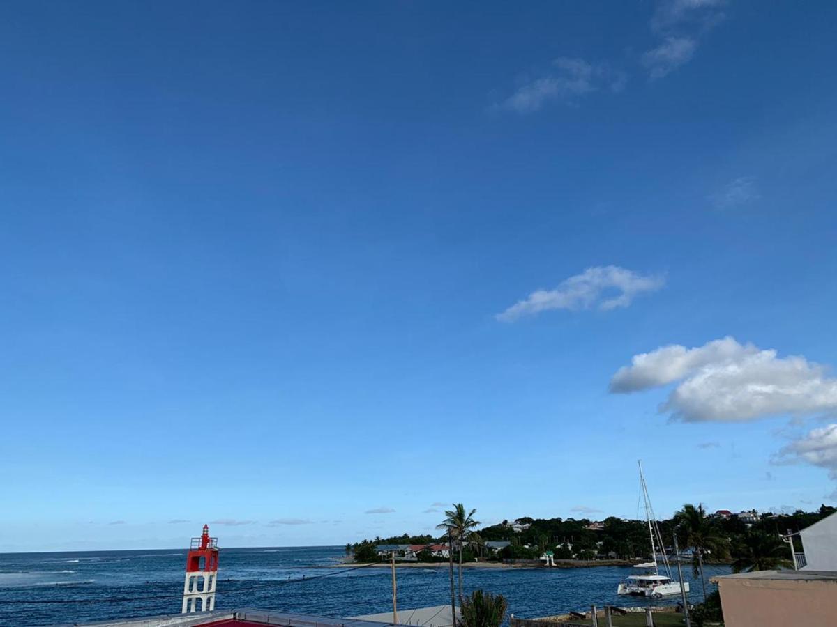Villa Phare Caraibes Guadeloupe - Rooftop Jacuzzi & Ocean View Le Moule Exterior photo