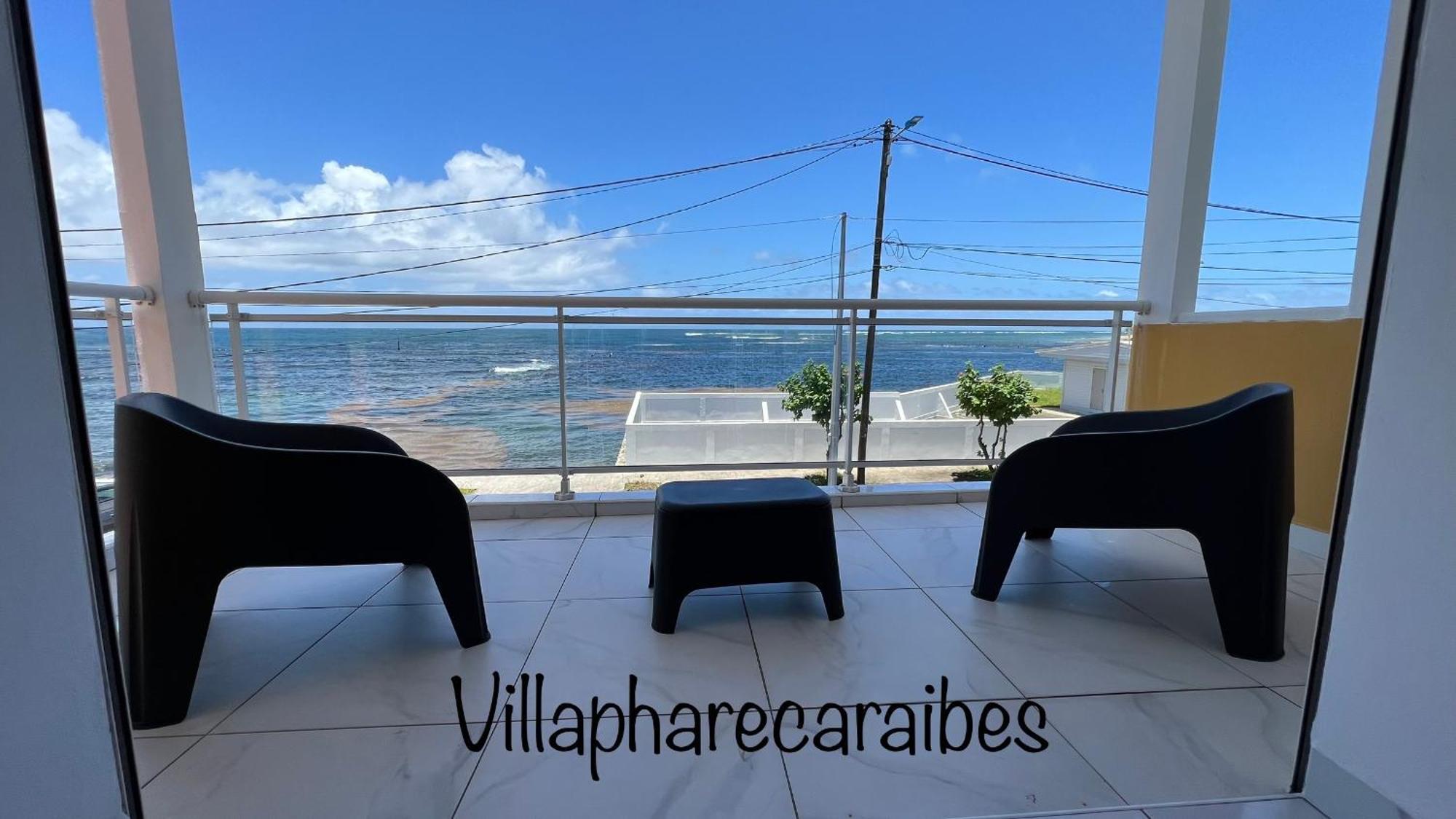 Villa Phare Caraibes Guadeloupe - Rooftop Jacuzzi & Ocean View Le Moule Exterior photo